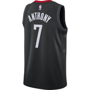 7 - Carmelo Anthony Houston Rockets Statement Edition Swingman Jersey - Black