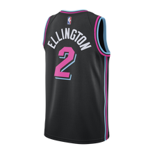 Load image into Gallery viewer, 02- Wayne Ellington Nike Miami Heat Vice Nights Swingman Jersey - Black