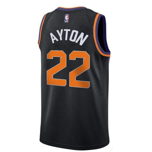 22 - Nba Phoenx Suns Deandre Ayton Nike Swingman Jersey Statement Edition - Black