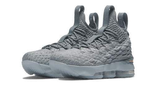 Nike Lebron 15 (gs) Wolf Grey/metallic Gold