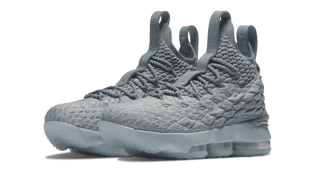 Nike Lebron 15 (gs) Wolf Grey/metallic Gold