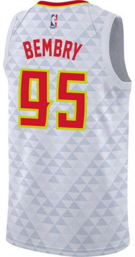 95-Bembry Atlanta Hawks - Association Edition - White