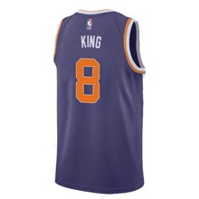 Load image into Gallery viewer, 08 -Nba Phoenix Suns George King Nike Swingman Jersey Icon Edition - Purple