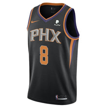 Load image into Gallery viewer, 08 -Nba Phoenix Suns George King Nike Swingman Jersey Statement Edition - Black