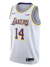Load image into Gallery viewer, 14 - Los Angeles Lakers Brandon Ingram 2018-19 Association Edition Swingman Jersey - White