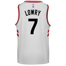 Load image into Gallery viewer, 07 - Raptors Adult Swingman Icon Jersey - Lowry - White