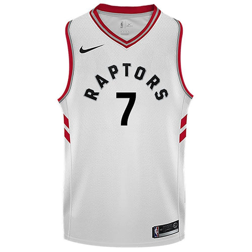 07 - Raptors Adult Swingman Icon Jersey - Lowry - White