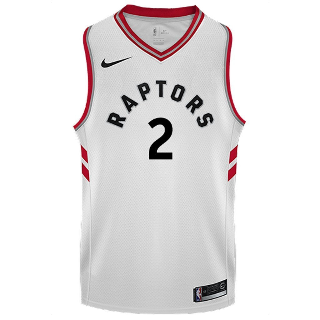 02 - Raptors Adult Swingman Association Jersey - Leonard - White