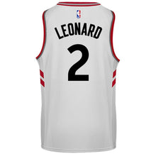 Load image into Gallery viewer, 02 - Raptors Adult Swingman Association Jersey - Leonard - White