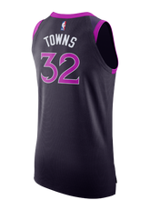 Load image into Gallery viewer, 32 - Minnesota Timberwolves City Edition Karl-Anthony Towns Authentic Jersey - Black