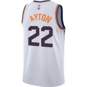 22 - Nba Phoenix Suns Deandre Ayton Nike Swingman Jersey Association Edition - White