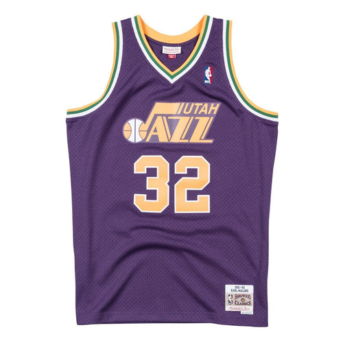 32 - Hardwood Classic Swingman Jersey - MensApparelJerseys - Utah Jazz - Malone Karl - HWC 80s - Purple