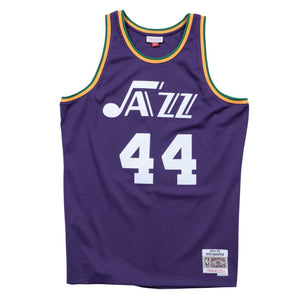 44 - Nickname Hardwood Classic Swingman Jersey - MensApparelJerseys - New Orleans Jazz - Maravich Pete - Primary - Purple