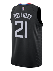 21 - LA Clippers Patrick Beverley Statement Swingman Jersey - Black