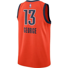 Load image into Gallery viewer, 13- Oklahoma City Thunder Nike George Earned Edition Swingman Jersey - Red