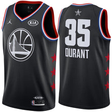 Load image into Gallery viewer, 2019 NBA All-Star Edition Kevin Durant #35 Men&#39;s Jordan Swingman Jersey - Black