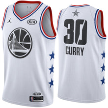 Load image into Gallery viewer, 2019 NBA All-Star Edition Stephen Curry #30 Men&#39;s Jordan Swingman Jersey - White