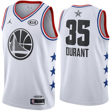 Load image into Gallery viewer, 2019 NBA All-Star Edition Kevin Durant #35 Men&#39;s Jordan Swingman Jersey - White