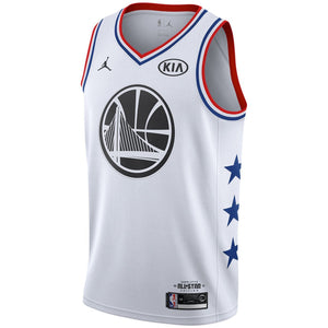 2019 NBA All-Star Edition Kevin Durant #35 Men's Jordan Swingman Jersey - White