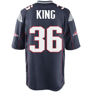 Nike Brandon King #36 Game Jersey-Navy