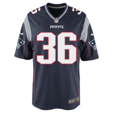 Load image into Gallery viewer, Nike Brandon King #36 Game Jersey-Navy