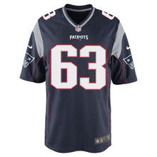 Load image into Gallery viewer, Nike Brian Schwenke #63 Game Jersey-Navy