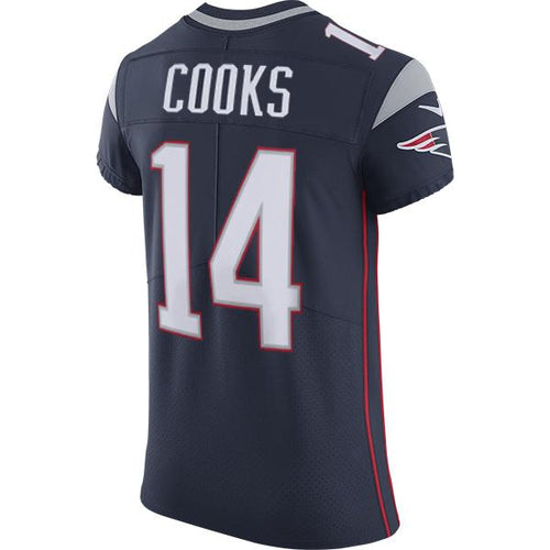 Nike Elite Brandin Cooks#14 Jersey-Navy