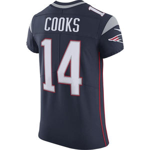 Nike Elite Brandin Cooks#14 Jersey-Navy