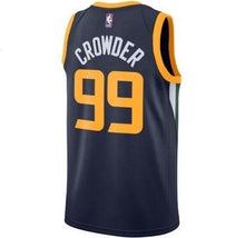 Load image into Gallery viewer, 99 - Icon Swingman Jersey - MensApparelJerseys - Utah Jazz - Crowder Jae - Primary - Navy