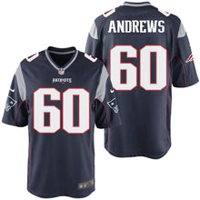 Load image into Gallery viewer, Nike David Andrews #60 Game Jersey-Navy