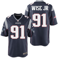 Load image into Gallery viewer, Nike Deatrich Wise Jr. #91 Game Jersey-Navy
