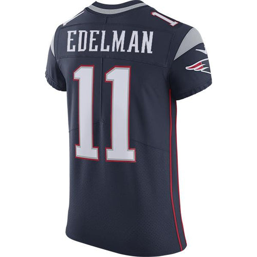 Nike Elite Julian Edelman #11 Jersey-Navy