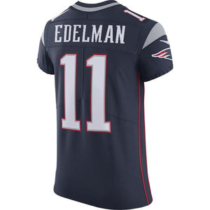 Nike Elite Julian Edelman #11 Jersey-Navy