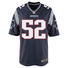 Load image into Gallery viewer, Nike Elandon Roberts #52 Game Jersey-Navy