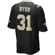 Load image into Gallery viewer, Mens New Orleans Saints Jairus Byrd Nike Black Game Jersey