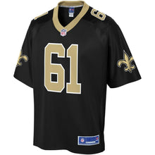 Load image into Gallery viewer, Men&#39; NFL Pro Line Josh LeRibeus Black New Orleans Saints Team Color Player Jersey