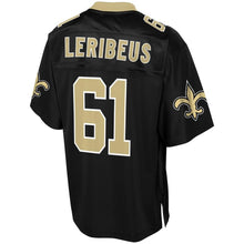 Load image into Gallery viewer, Men&#39; NFL Pro Line Josh LeRibeus Black New Orleans Saints Team Color Player Jersey