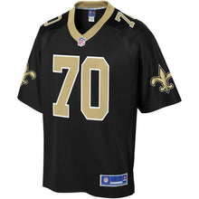 Load image into Gallery viewer, Men&#39; NFL Pro Line Mitchell Loewen Black New Orleans Saints Team Color Player Jersey