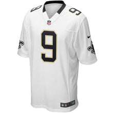 Load image into Gallery viewer, Mens New Orleans Saints Drew Brees Nike White Game Jersey