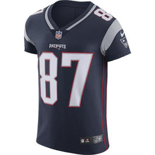 Load image into Gallery viewer, Nike Elite Vapor Rob Gronkowski #87 Jersey-Navy