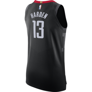 13 - James Harden Houston Rockets Statement Edition Authentic Jersey - Black