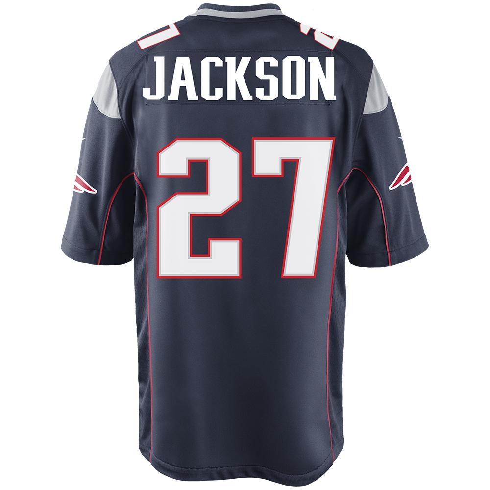 Nike J.C. Jackson #27 Game Jersey-Navy
