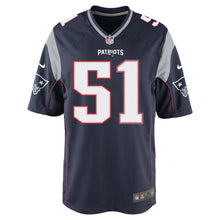 Load image into Gallery viewer, Nike Ja&#39;Whaun Bentley #51 Game Jersey-Navy