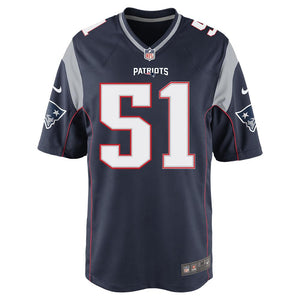 Nike Ja&#39;Whaun Bentley #51 Game Jersey-Navy