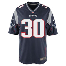 Load image into Gallery viewer, Nike Jason McCourty #30 Game Jersey-Navy