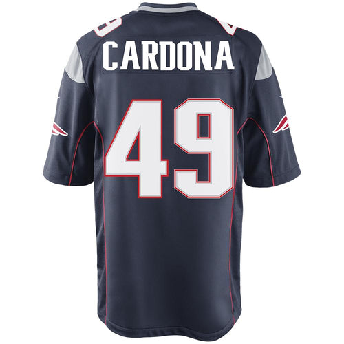 Nike Joe Cardona #49 Game Jersey-Navy