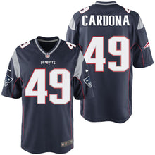 Load image into Gallery viewer, Nike Joe Cardona #49 Game Jersey-Navy