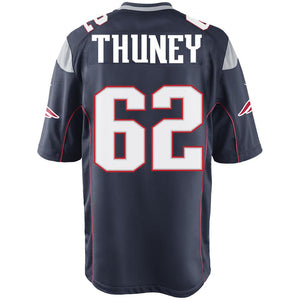 Nike Joe Thuney #62 Game Jersey-Navy