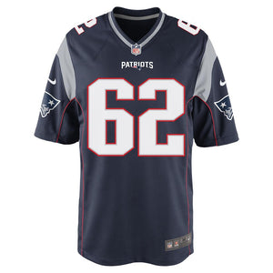 Nike Joe Thuney #62 Game Jersey-Navy