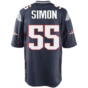 Nike John Simon #55 Game Jersey-Navy